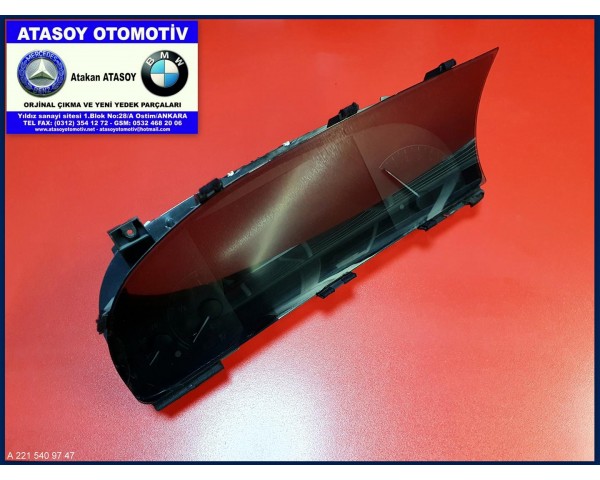 MERCEDES W221 S350 KİLOMETRE SAATİ 2215409747 2215407947 2215406747 2215406047 2215405347 2215404147 2215403347 2215402547 2215401848 2215405048 2215407048 2215408548 2215406048 2219004803